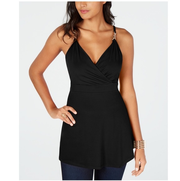 Thalia Sodi Tops - THALIA SODI Surplice-neckline Sleeveless Top Thalia Sodi Tops - THALIA SODI Surplice-neckline Sleeveless Top